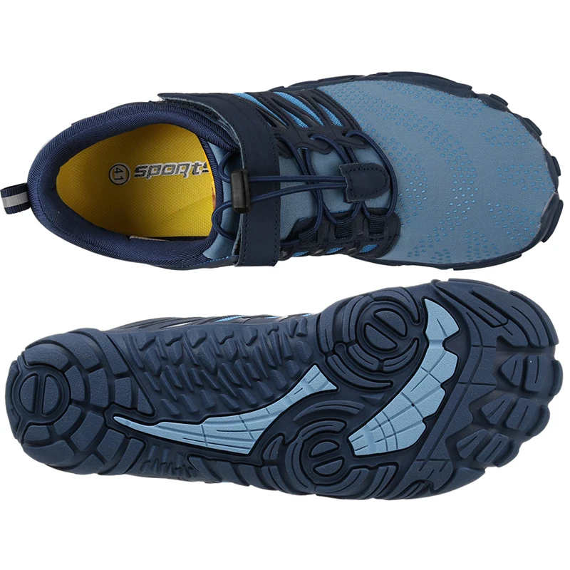 Туфли с пятью пальцами акватуфли мужские для плавания резиновая нескользящая