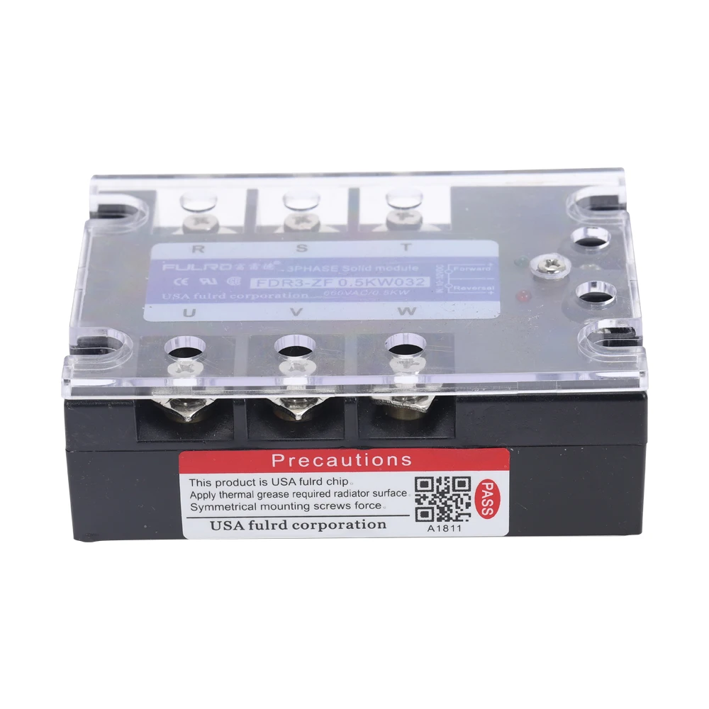 FDR3 ZF 0.5KW032 трехфазное твердотельное реле двигателя положительное и отрицательное