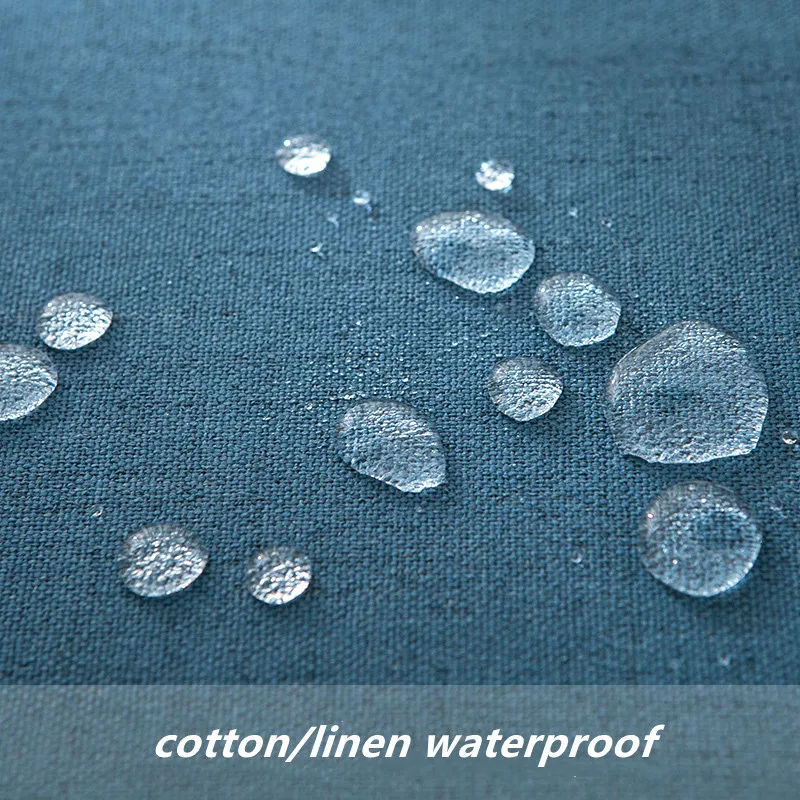 Высокое качество плотная декоративное хлопковое белье скатерти