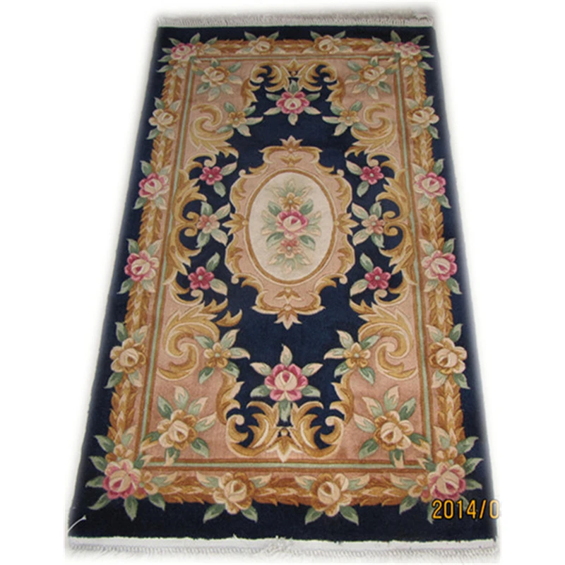 

AREA RUG FRENCH MACHINE MADE PLUSH SAVONNERIE MADE TO ORDER