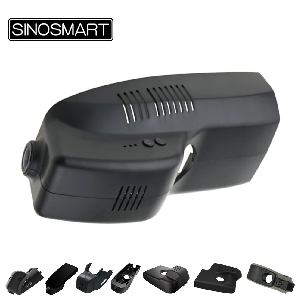 Видеорегистратор SINOSMART Novatek 96672 с Wi Fi для Cadillac SRX CTS XTS ATS CT6|dual camera|camera dualin car dvr |