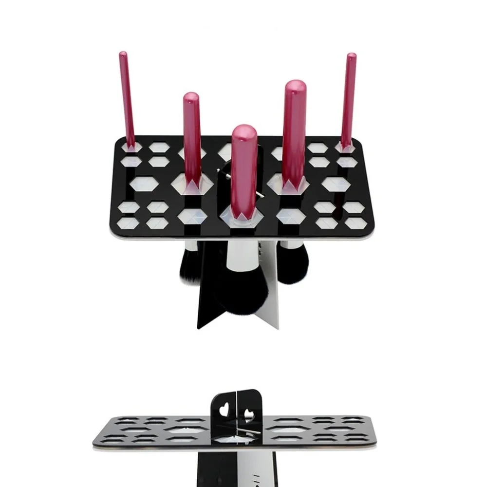 26 квадратное отверстие подставка для косметических кистей Складная стойка в