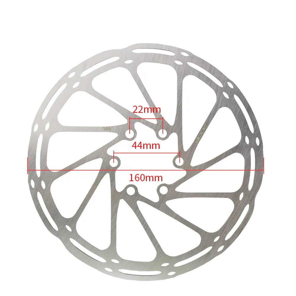 

ZOOM Bicycle Brake Disc Rotor 110/120/140/160/180/203mm G3/HS1 Disc Stainless Steel MTB Mountain Road For MTB Mountain Road Bike