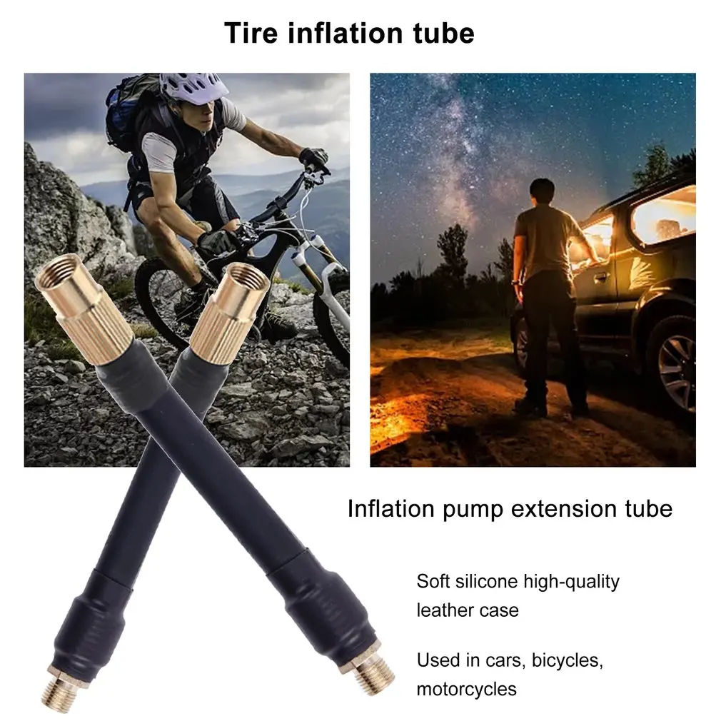 

Soft Air Pump Replacement Mouth Hose Tube Pipe Electric Inflator Standard Tire Valve Fine Thread Pipe Accessories