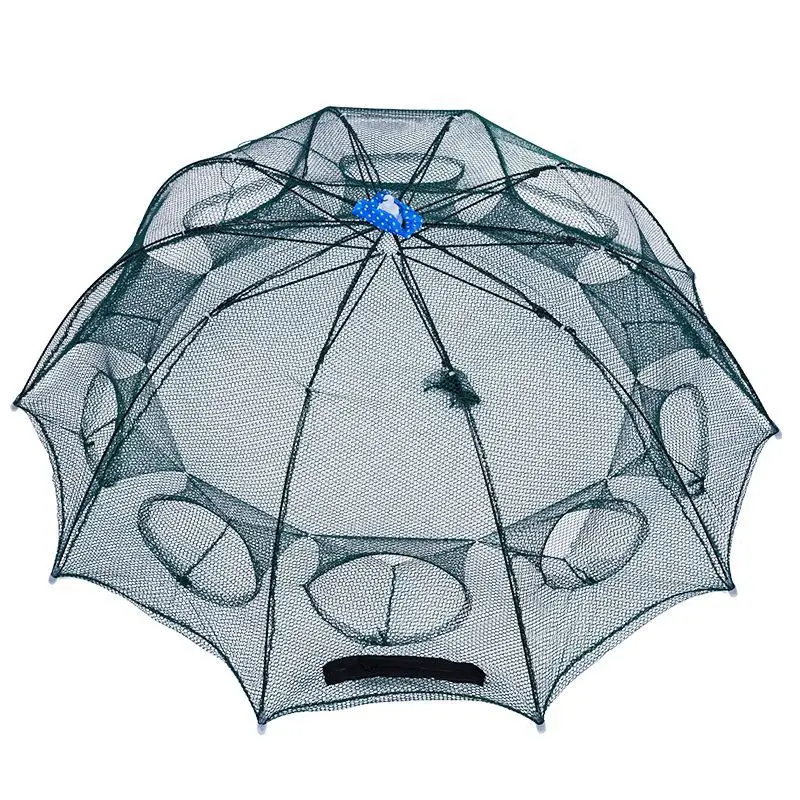 

Mesh For Fishing Net/Tackle/Cage Folding Crayfish Catcher Casting/Fish Network Crab/Shrimp/Smelt/Eels Traps Fishing Accessories