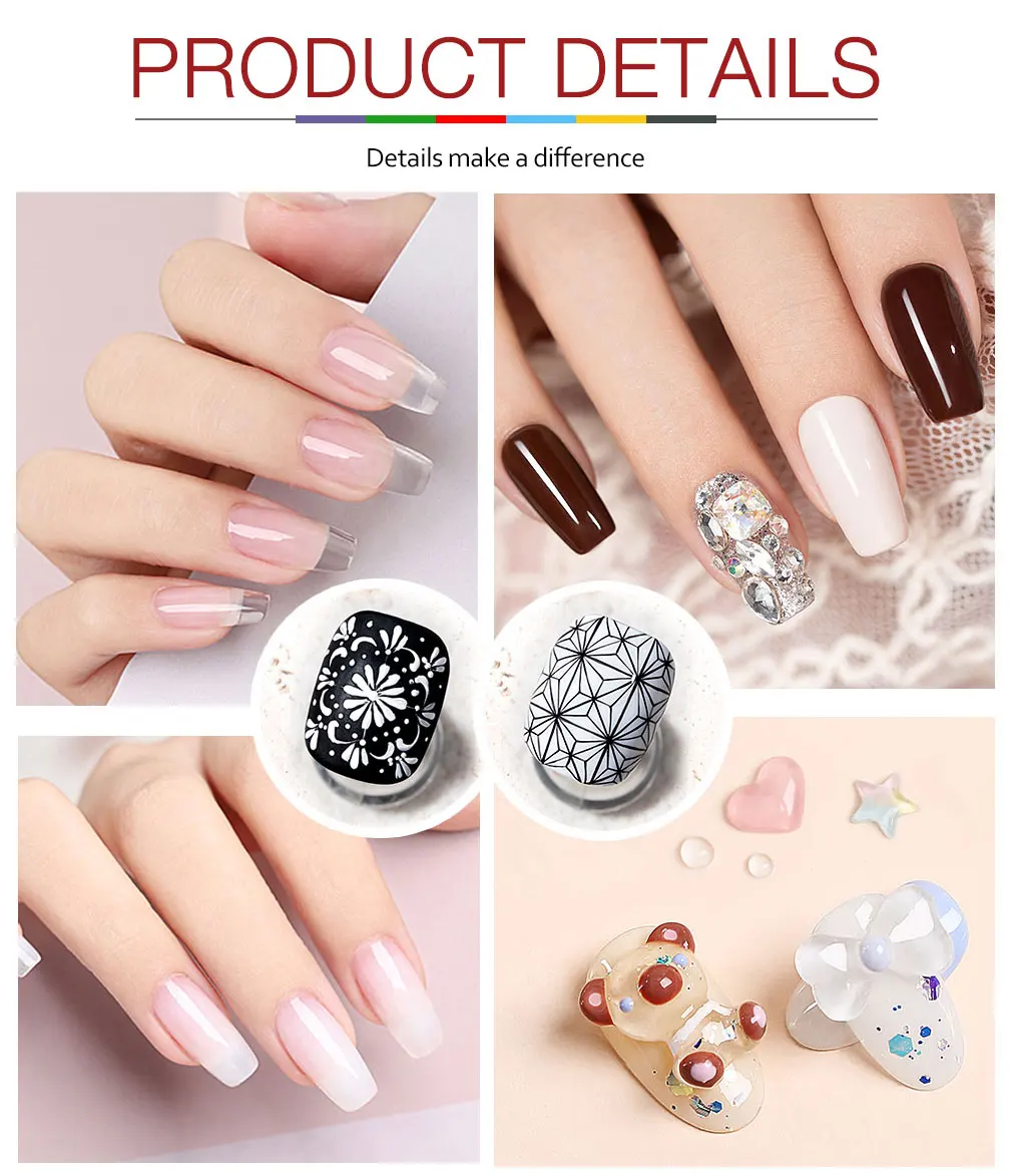 GDCOCO 15 г/банка чистый цвет черный белый Краска гель сплошной без полного покрытия