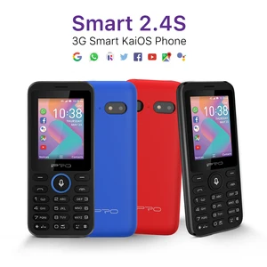 celular ipro smart2 4s 3g 8501900 feature phone 2 4inch smartphone keypad mobile phone kaios support wifi app from google store free global shipping