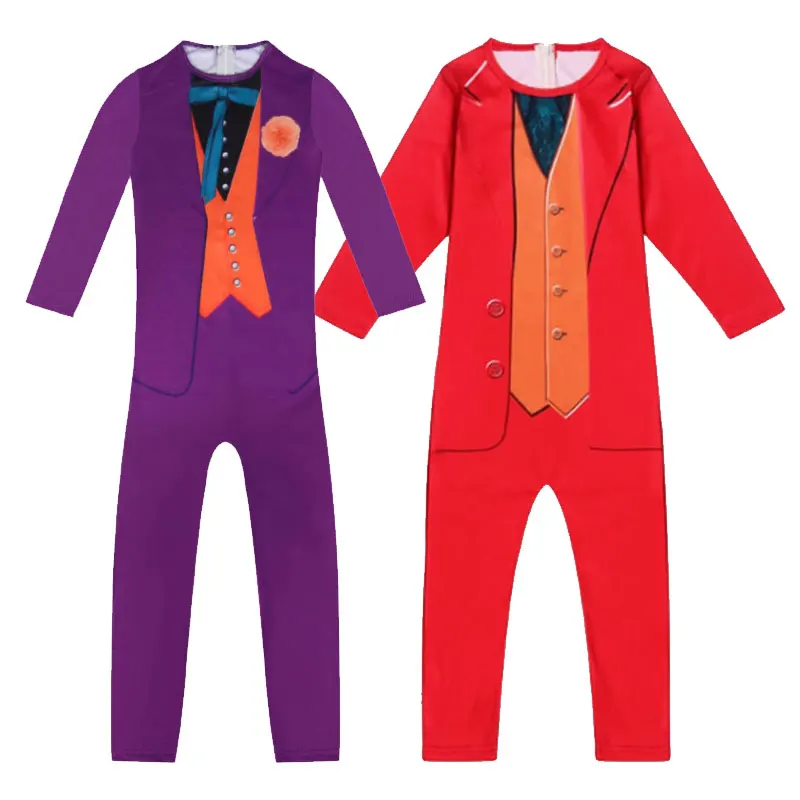 Детские костюмы для Хэллоуина мальчиков клоун Одежда Детский костюм