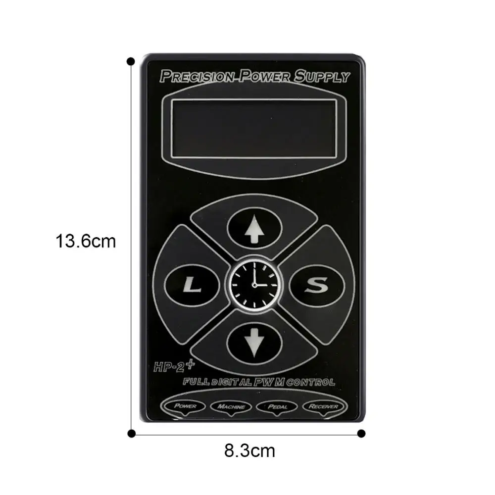 HP-2 + источник питания для татуировок Hurricane Rotary Digital LCD Tattoo Machine Permarent Makeup Power Supply |