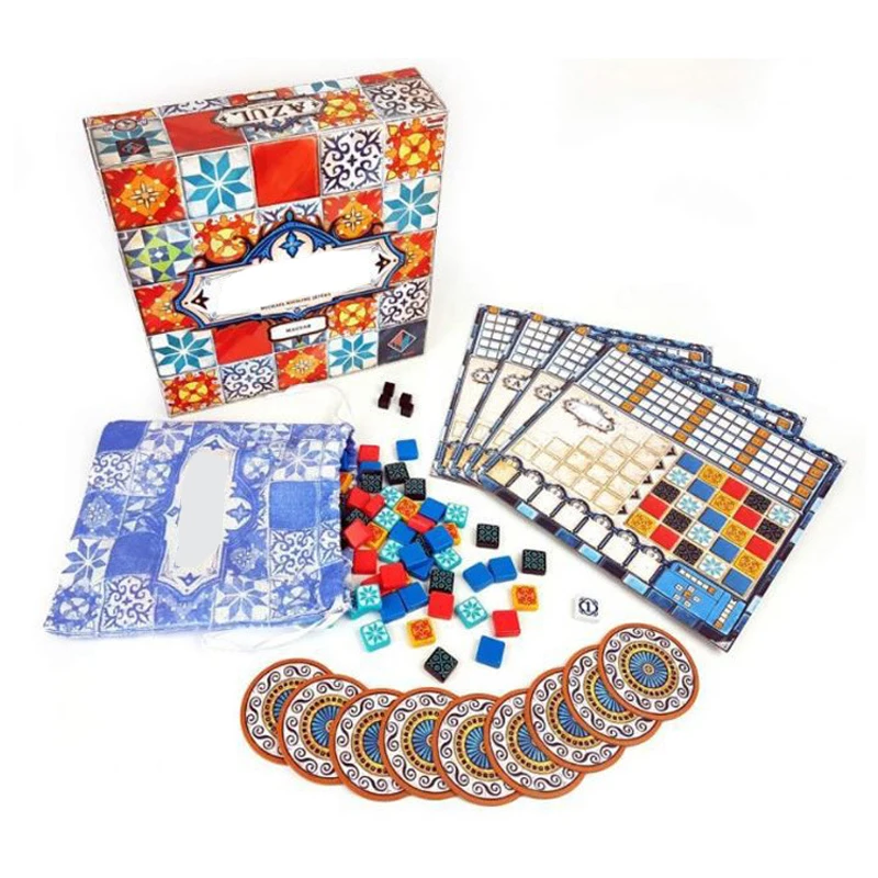Colored Brick Master Tile Monogatari Azuling Card Games Azul Board Game | Спорт и развлечения
