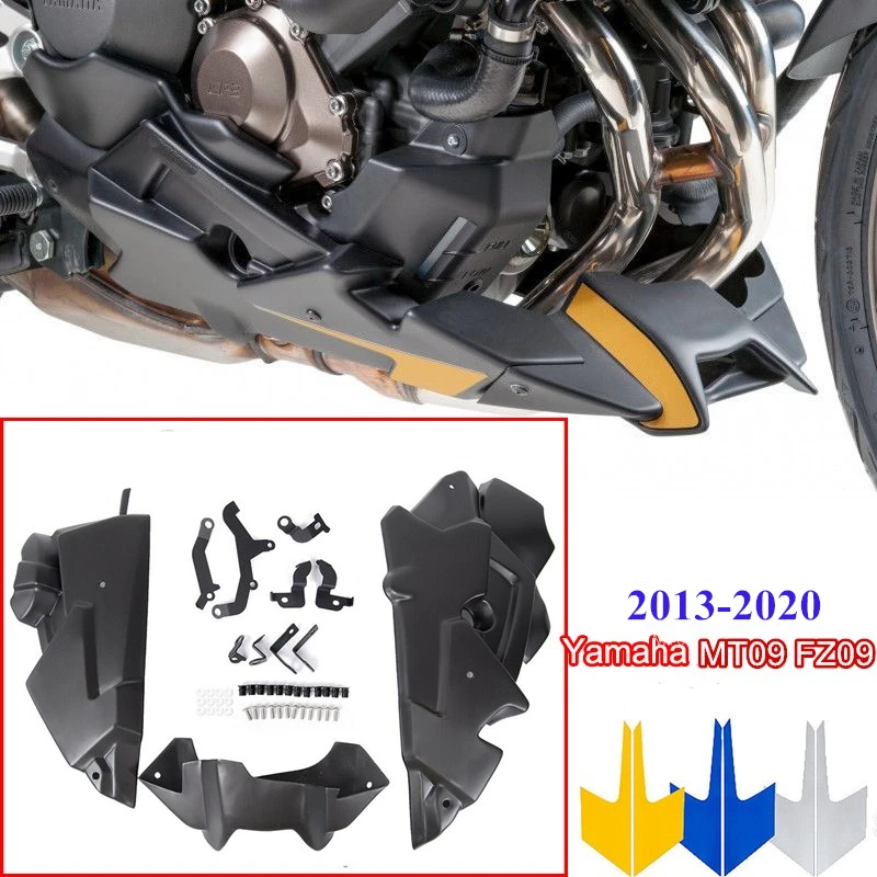 MT09 FZ09 FZ MT 09 Tracer 900 GT 2019 мотоцикл живот Пан двигателя Спойлер боковой Обтекатель