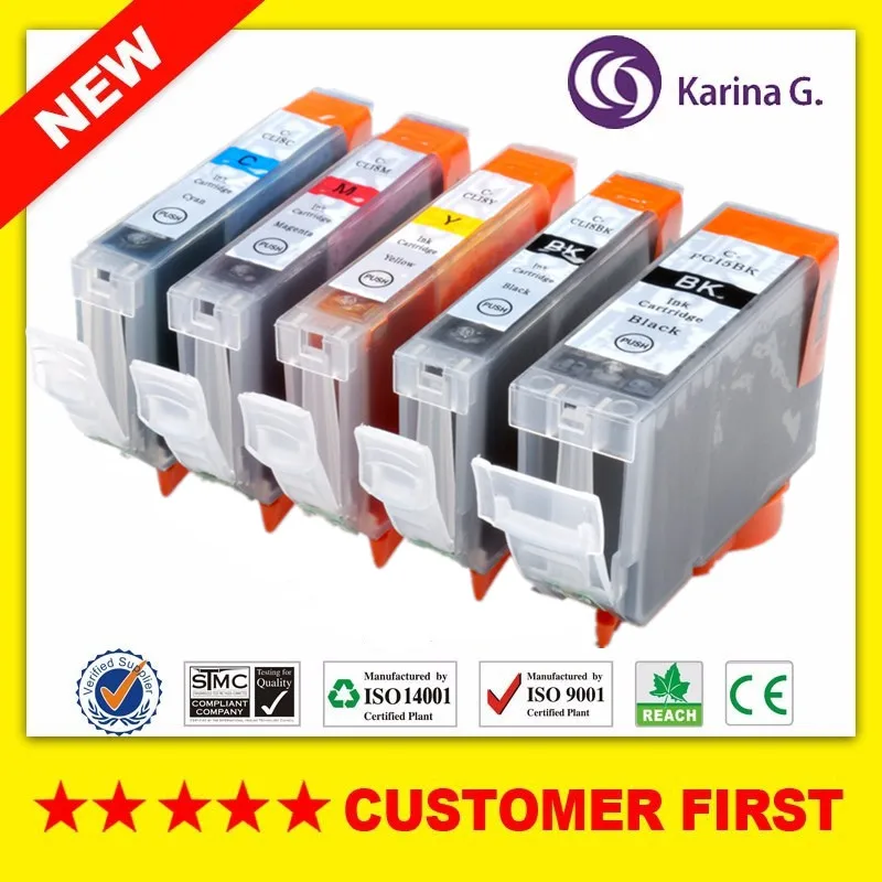 Совместимый для Canon чернильный картридж PGI5 CLI8 PGI 5 Костюм IPIXMA iP3300 iP4200 iP4300 iP5200 iP5200R