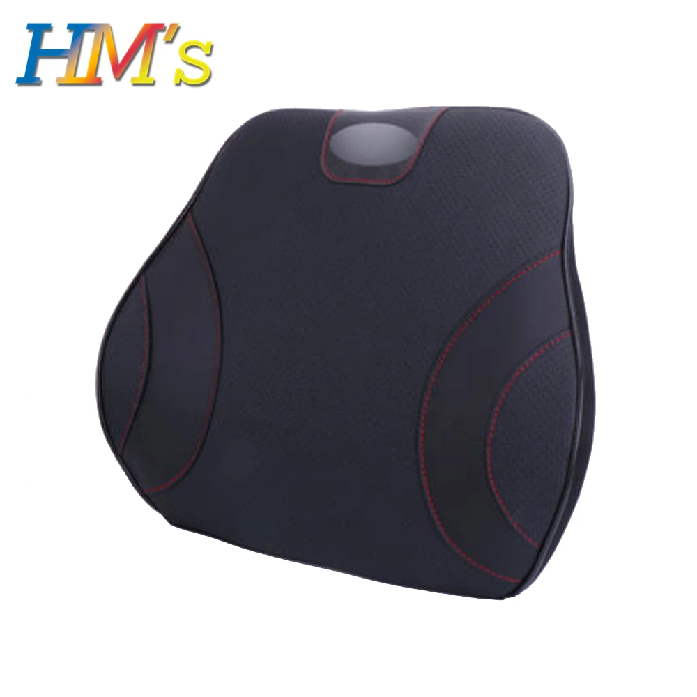 Lumbar Black Пены памяти для поясницы и шеи подушки сиденья подушки для Mini Countryman R60 F60 для Mini Cooper R56 F56 F55 F60 F54 R55 автомобильные аксессуары - Название цвета: Lumbar Black
