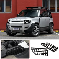 for land rover defender 90 110 2020 2022 aluminum central control side storage bag rack multi function plate st car accessories