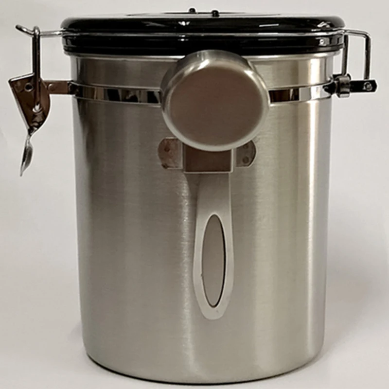 С выпускной клапан канистра сахара Кофе фасоли Кухня Герметичный Бак вакуумная