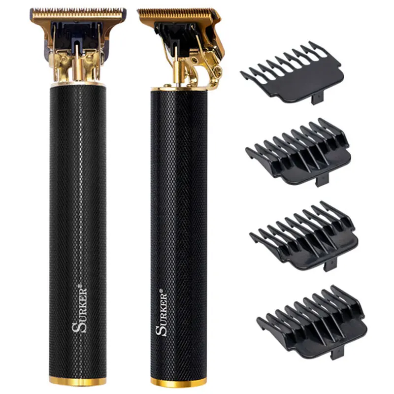 Rechargeable professional hair trimmer beard clipper for men face body grooming electric edge outline cutting machine | Бытовая техника