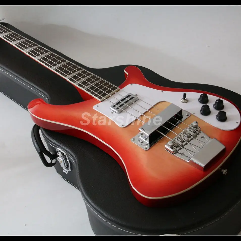 Высокое качество 4 струны для гитары Ricken электрическая бас гитара Z QW3 Вишенка