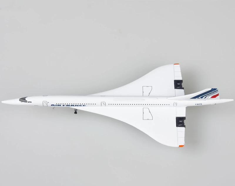 1:400 масштаб 16 см Concorde Air Франция модель самолета 1976-2003 литой под давлением самолет игрушка самолеты сверхзвуковой авиалайнер подарок коллекционный