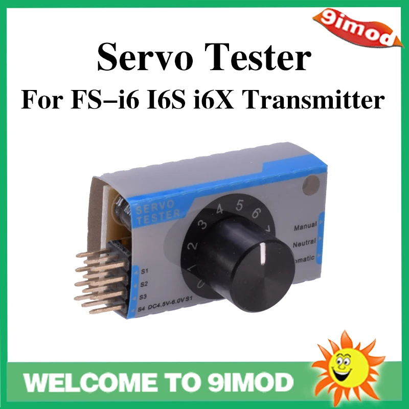 Новый обновленный сервотестер с нейтральным выходным сигналом для