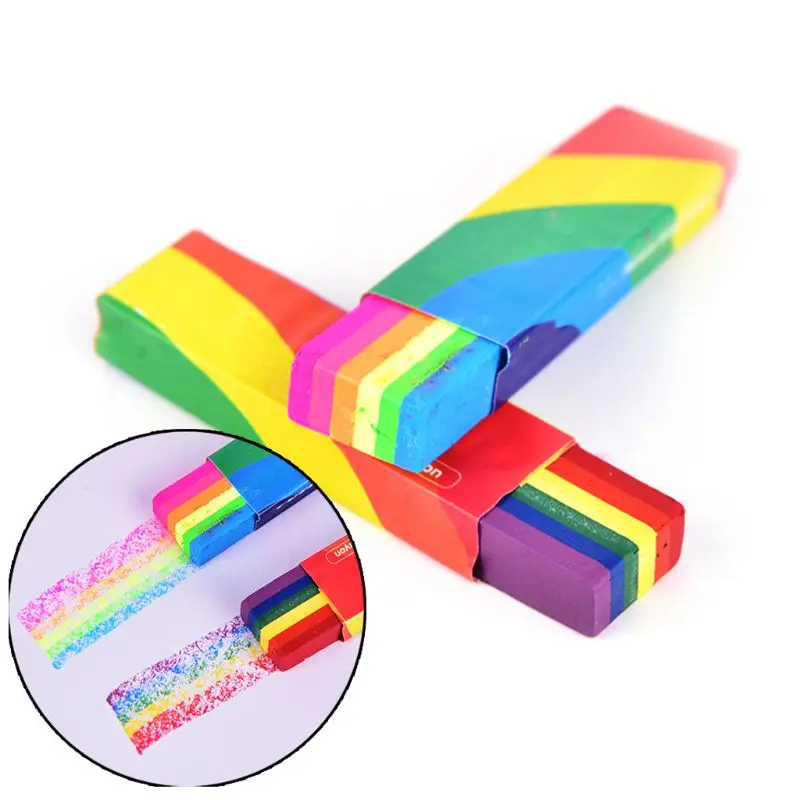 Радужная ручка для нанесения краски пигментная флуоресцентная лица моющийся