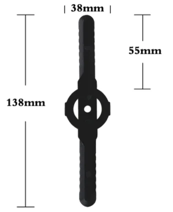 

Mower replacement blade plastic metal dropshipping