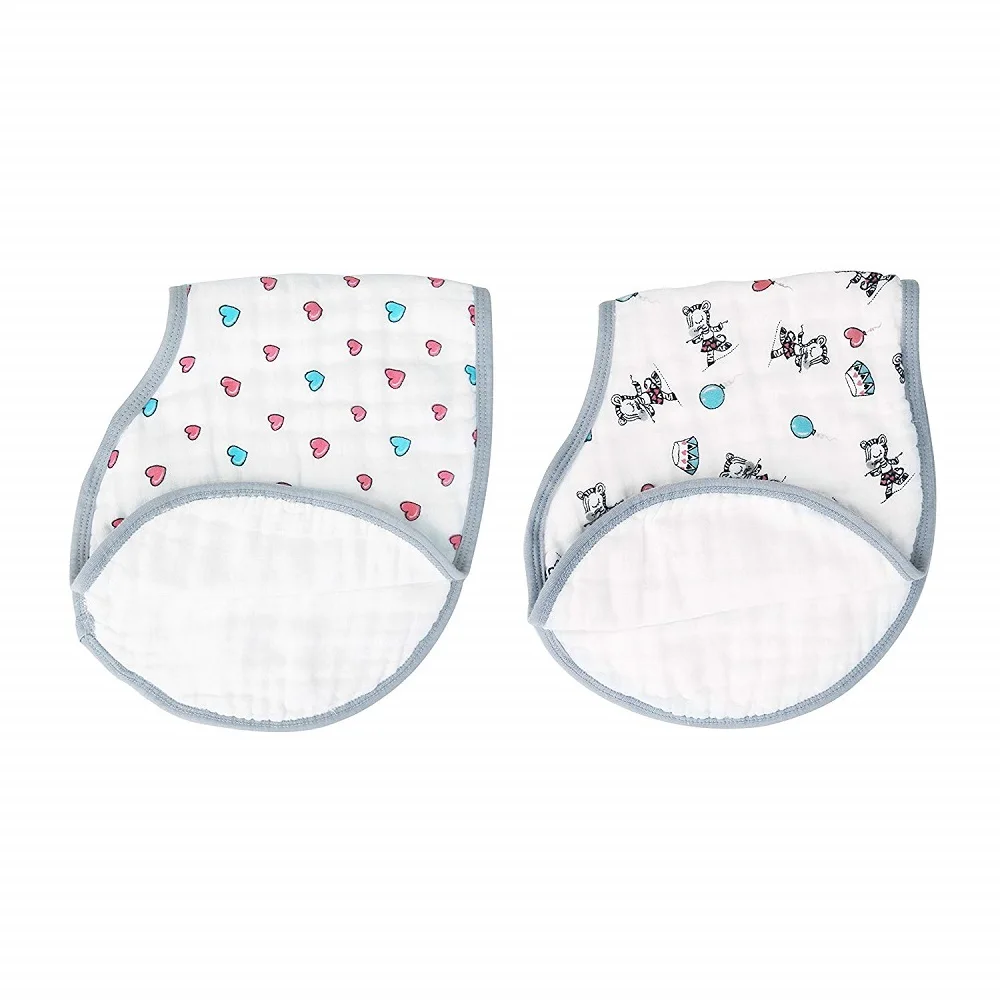 

2pcs Miracle Baby Bibs & Burp Cloths Sets Baby Bibs Drooling Cotton Gauze Baby Scarf Burp Cloth Bandana Bibs Newborn Accessories
