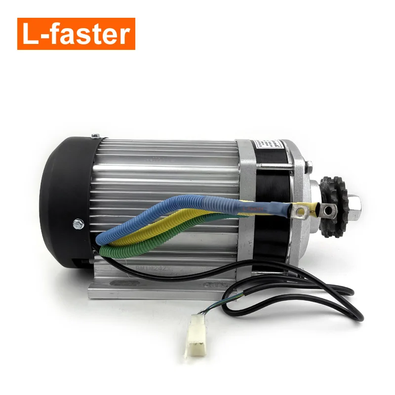 48V60V 1500W Электрический планетарный редукторный двигатель и бесщеточный