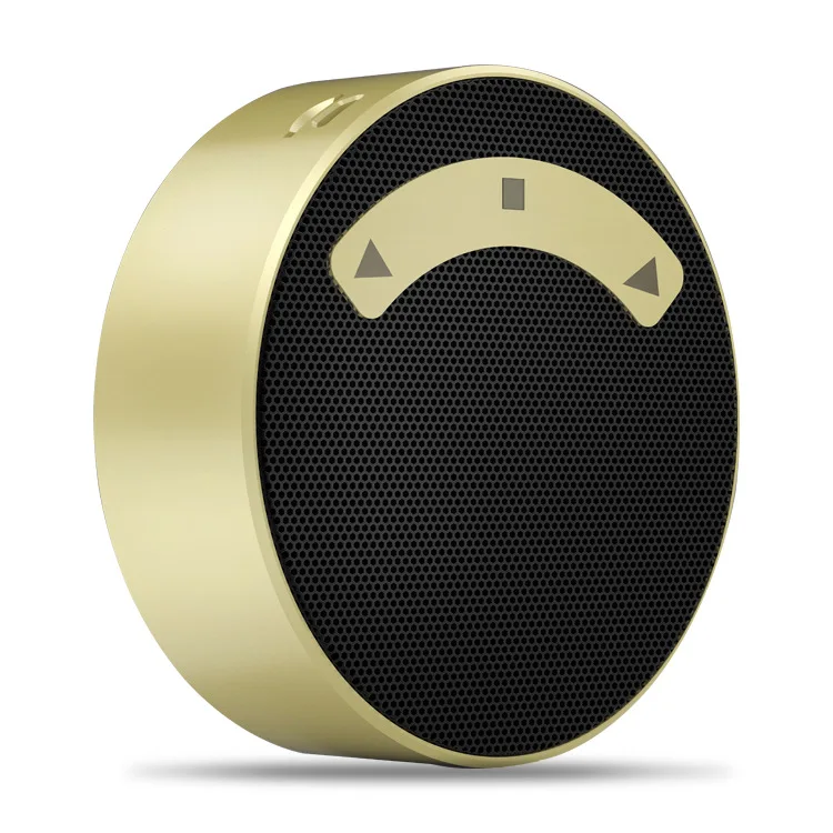 Металлический Bluetooth портативный динамик с сабвуфером мини музыка беспроводной