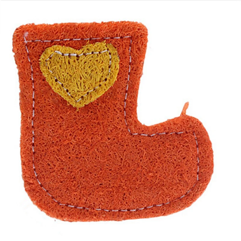 

1 шт. забавные игрушки для собак и кошек стили обуви ПЭТ жевательные игрушки для кошек естественный экологический Мочалка для домашних живо...