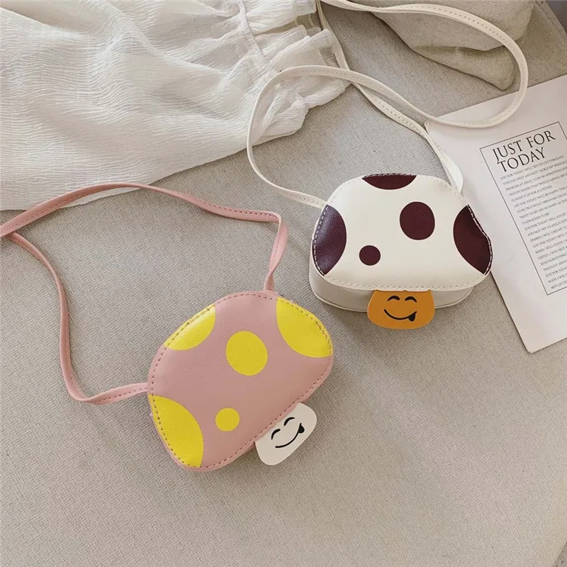 Новые детские сумки для девочек в форме кожи сумка через плечо на молнии с милым