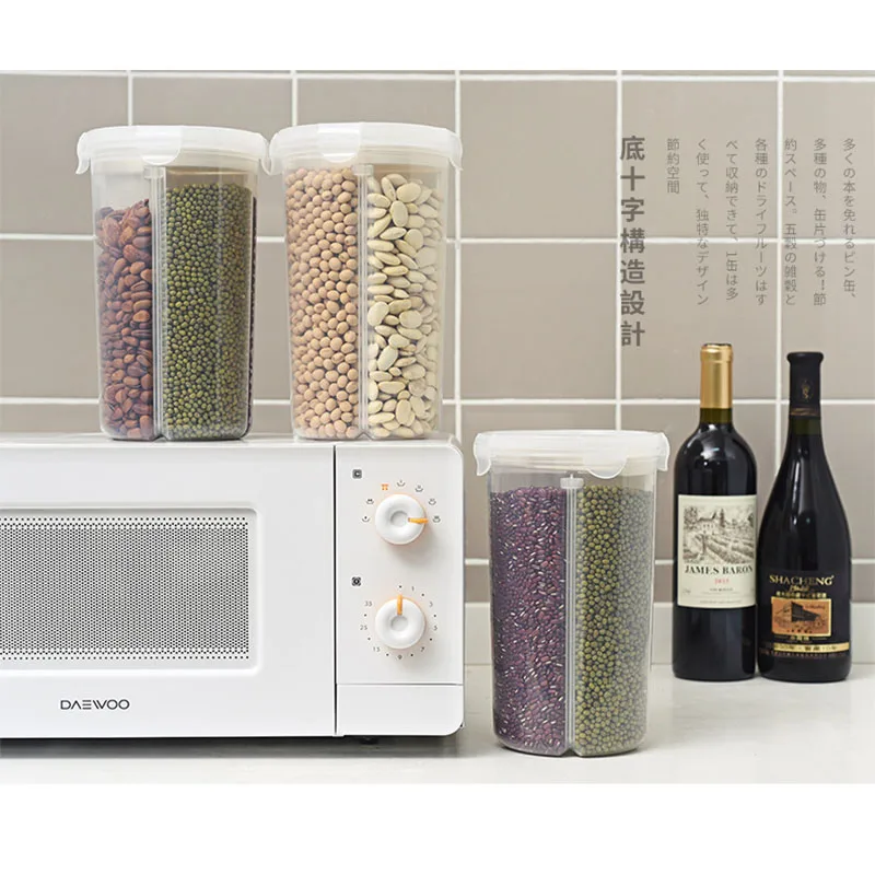 Бутылка для хранения лапши банка зерен товары диспенсер конфет герметичные