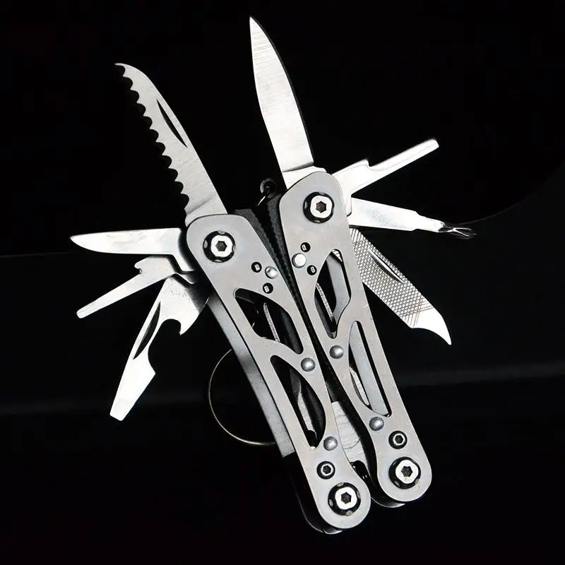 

Camping Survival Tools EDC Tool Outdoor Multi Tools Tactical Pliers Versatile Repair Folding Screwdriver Military Equipment