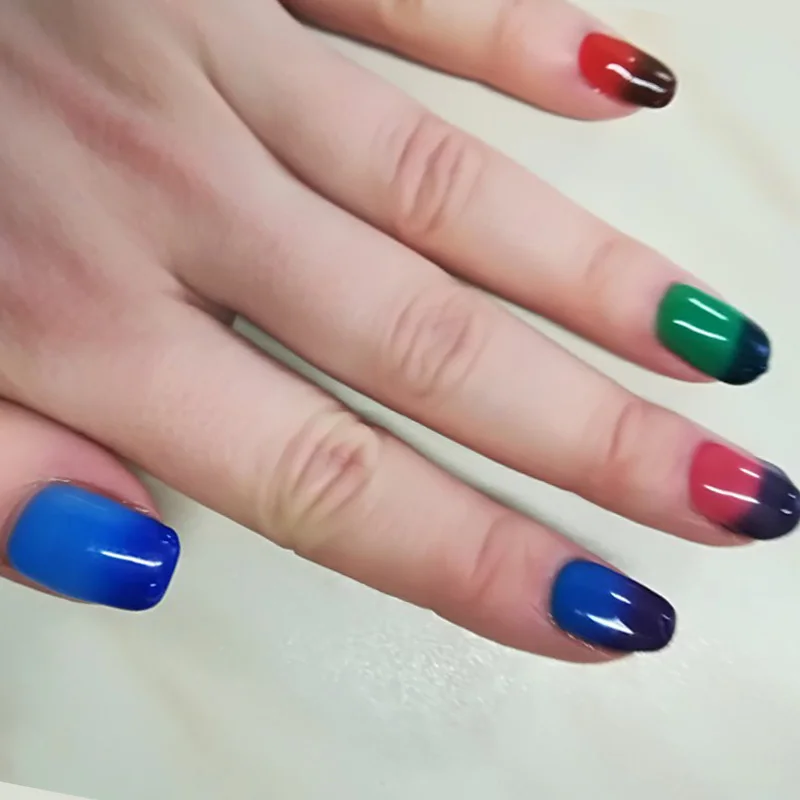 Beateal Гель лак для ногтей с изменением температуры УФ меняющий цвет при