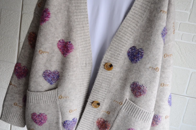 Женский длинный кардиган оверсайз утепленный жаккардовый свитер свободного