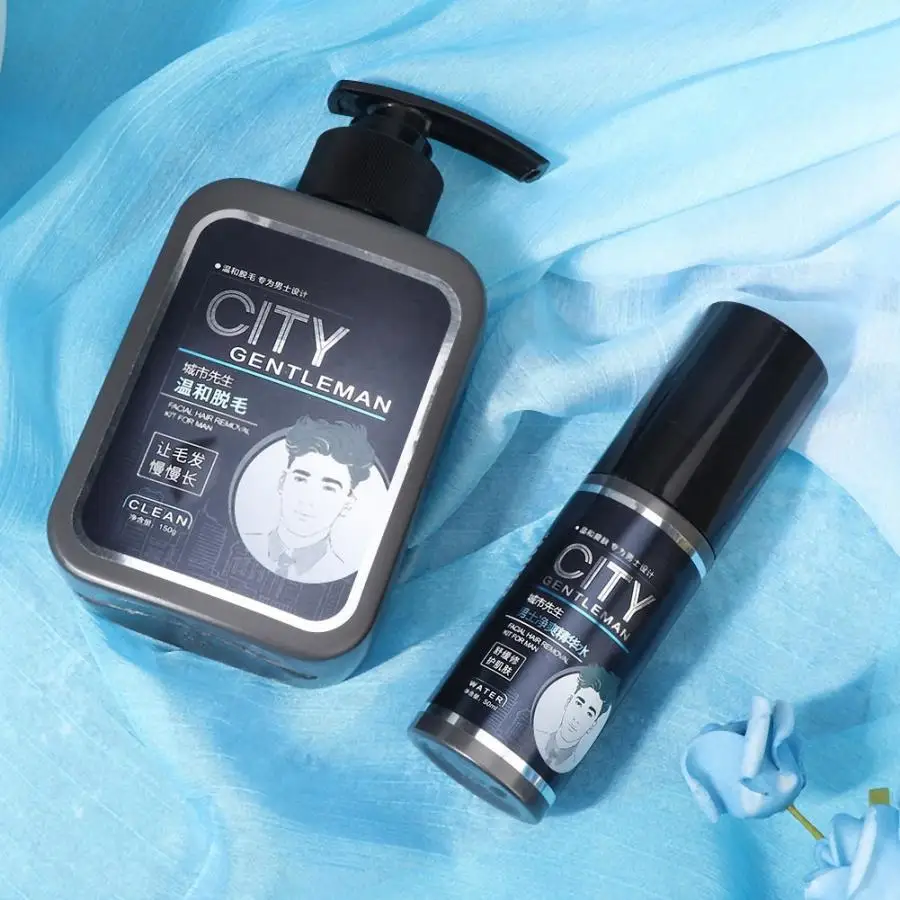 150g Для мужчин растительность на лице Борода крем для удаления контроля уровня