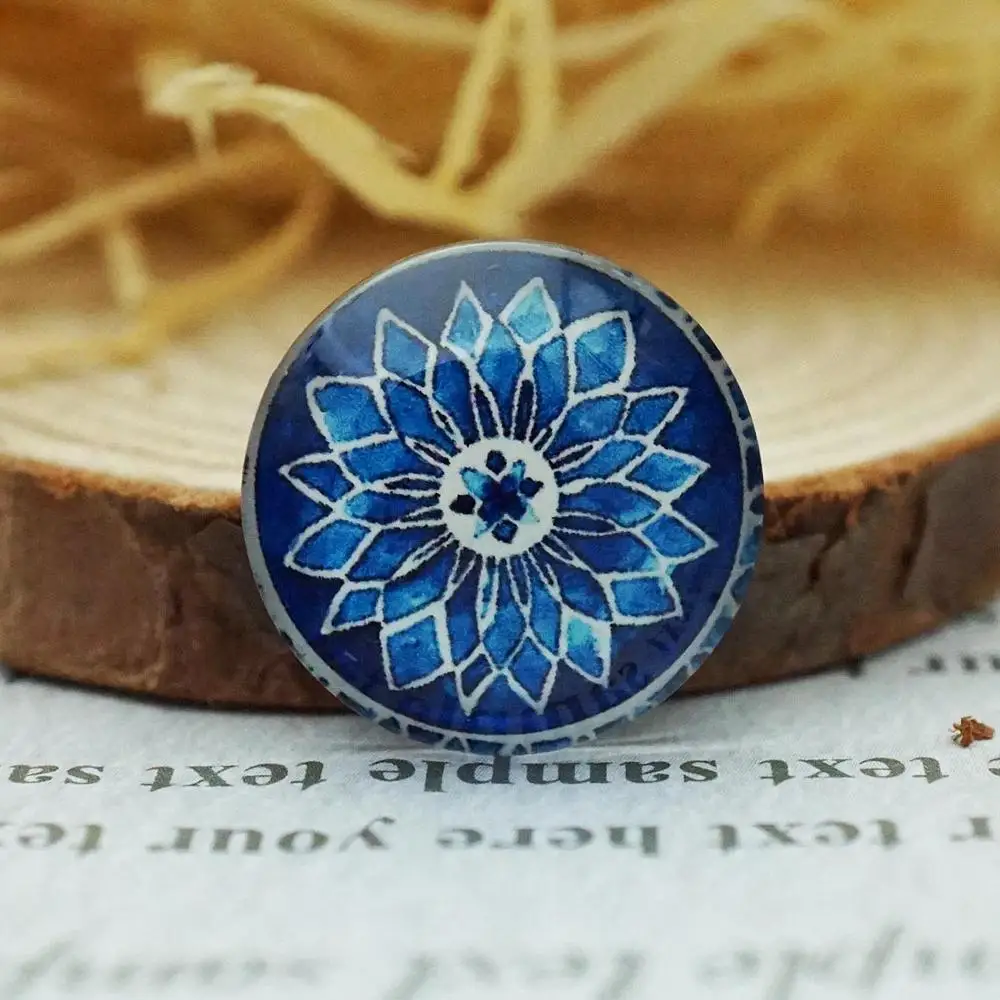 Круглый модный стеклянный кабошон 8 40 мм для изготовления браслетов ожерелий