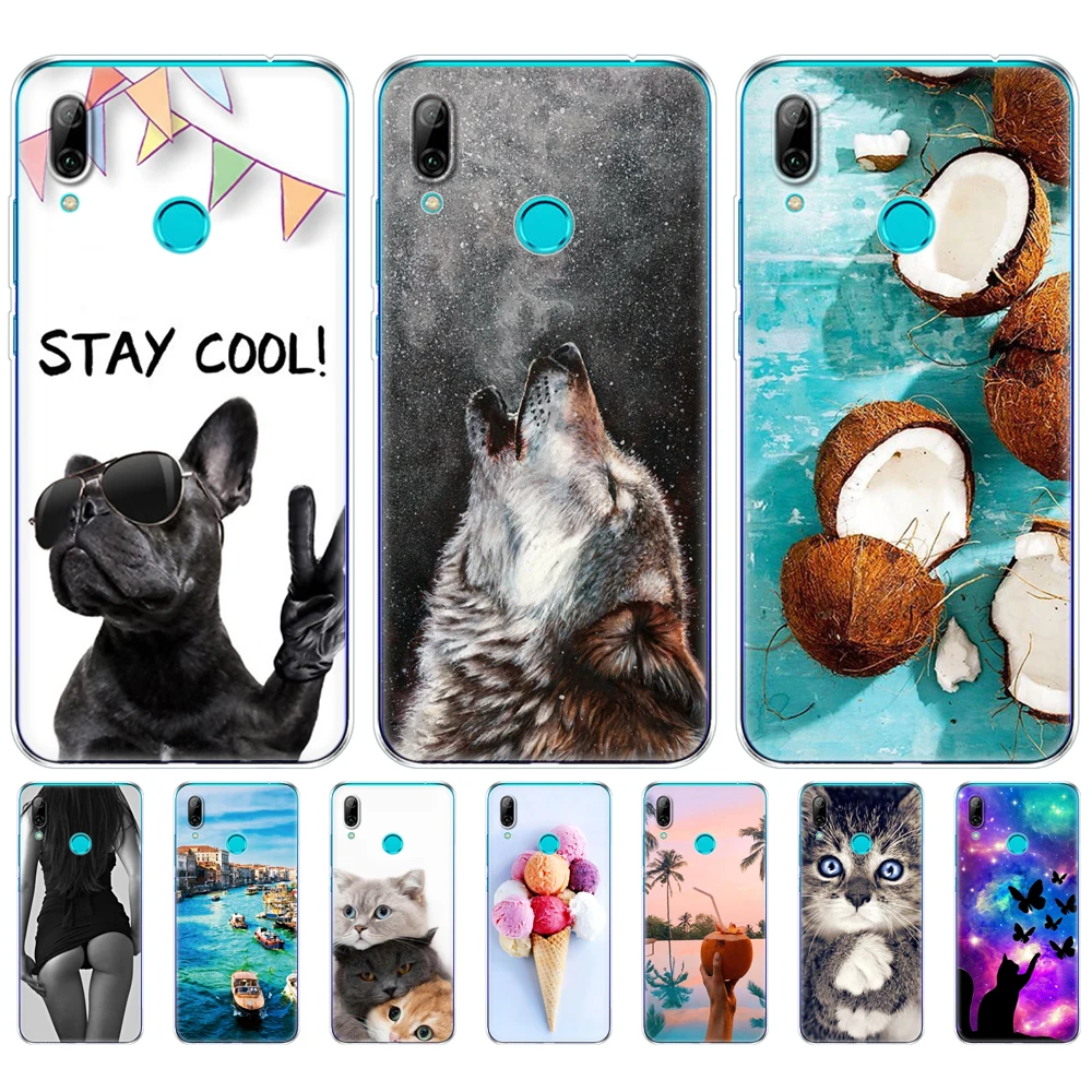 

for Huawei Y7 2019 Case Huawei y7 pro 2019 SiliconTPU Cover Soft Phone Case on Y7 2019 Y 7 Y7Prime Y7 Prime 2019 global version