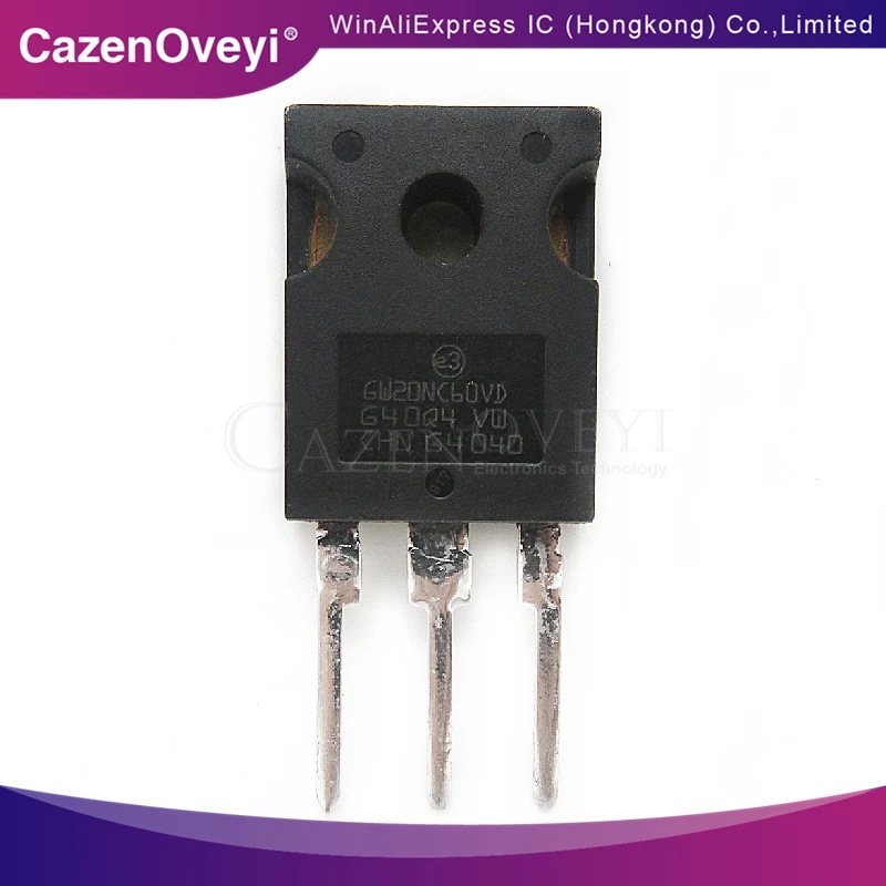 

5pcs/lot STGW20NC60VD GW20NC60VD STGW20NC60V GW20NC60V TO-247 20A 600V In Stock
