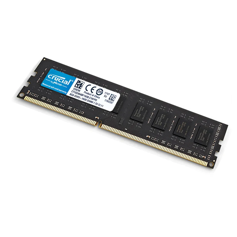 Оперативная память Cruclal DDR3 DDR4 4 ГБ 8 16 оперативная PC3 1333 1600 1866 2133 PC4 2400 2666 для