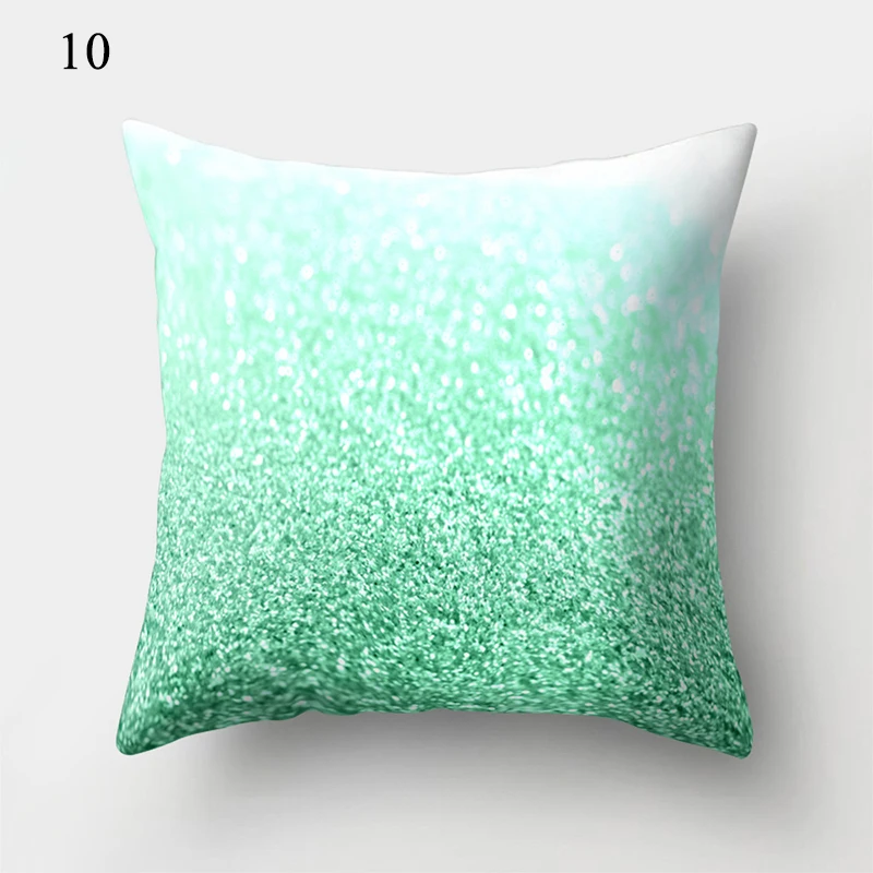 

45*45 Cushion Cover Peach Skin Pillowcase Gredient Color Throw Pillow Cases Sofr Decorative Pillowcover Home decor Pillow Cases