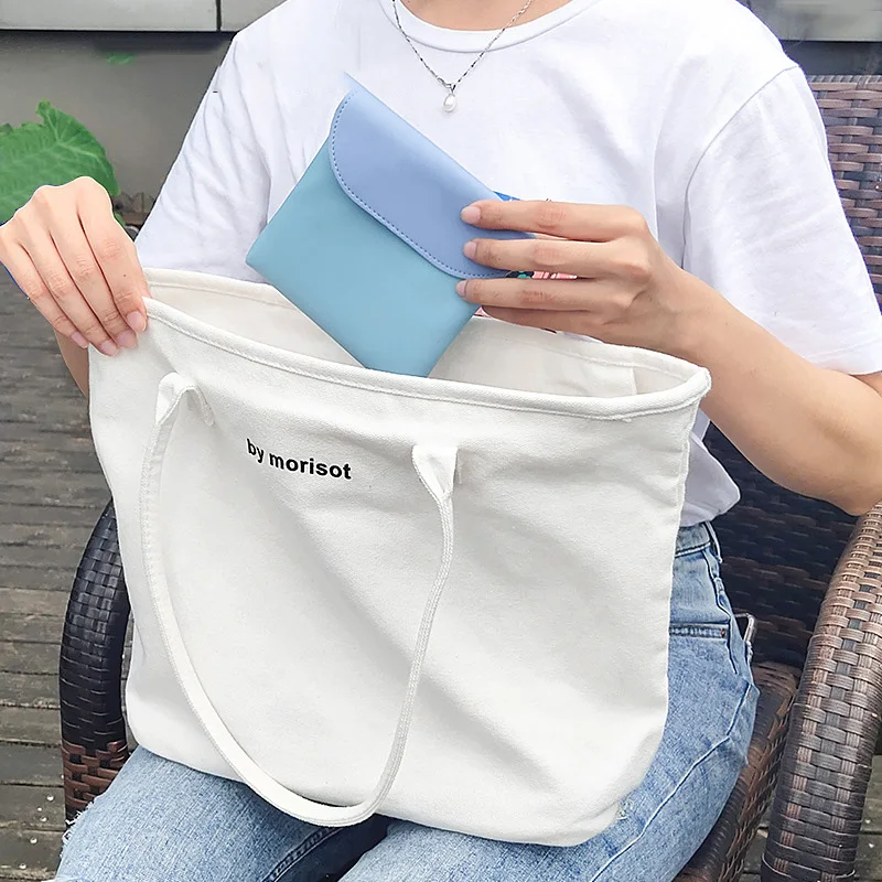 Простой Макарон Цвет гигиенический хлопок сумка ПУ кожаная для хранения