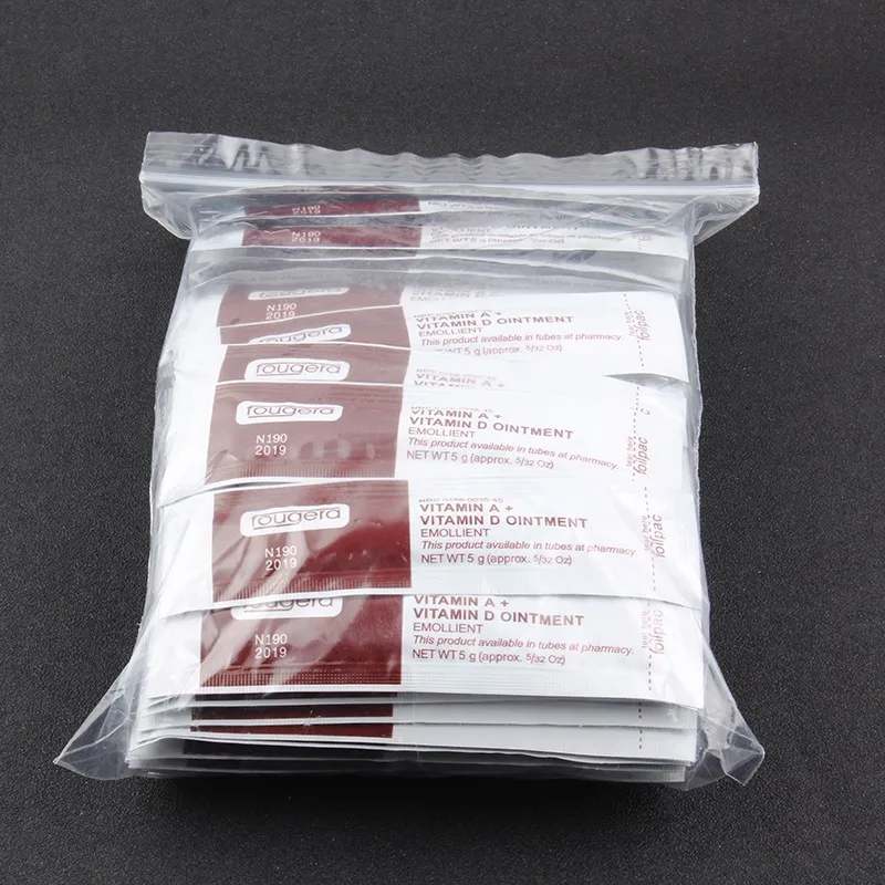 

PEPAX 30/50/100Pcs Fougera Vitamin Ointment A&D Anti Scar Tattoo Aftercare Cream For Tattoo body Permanent Makeup Tattoo Supply