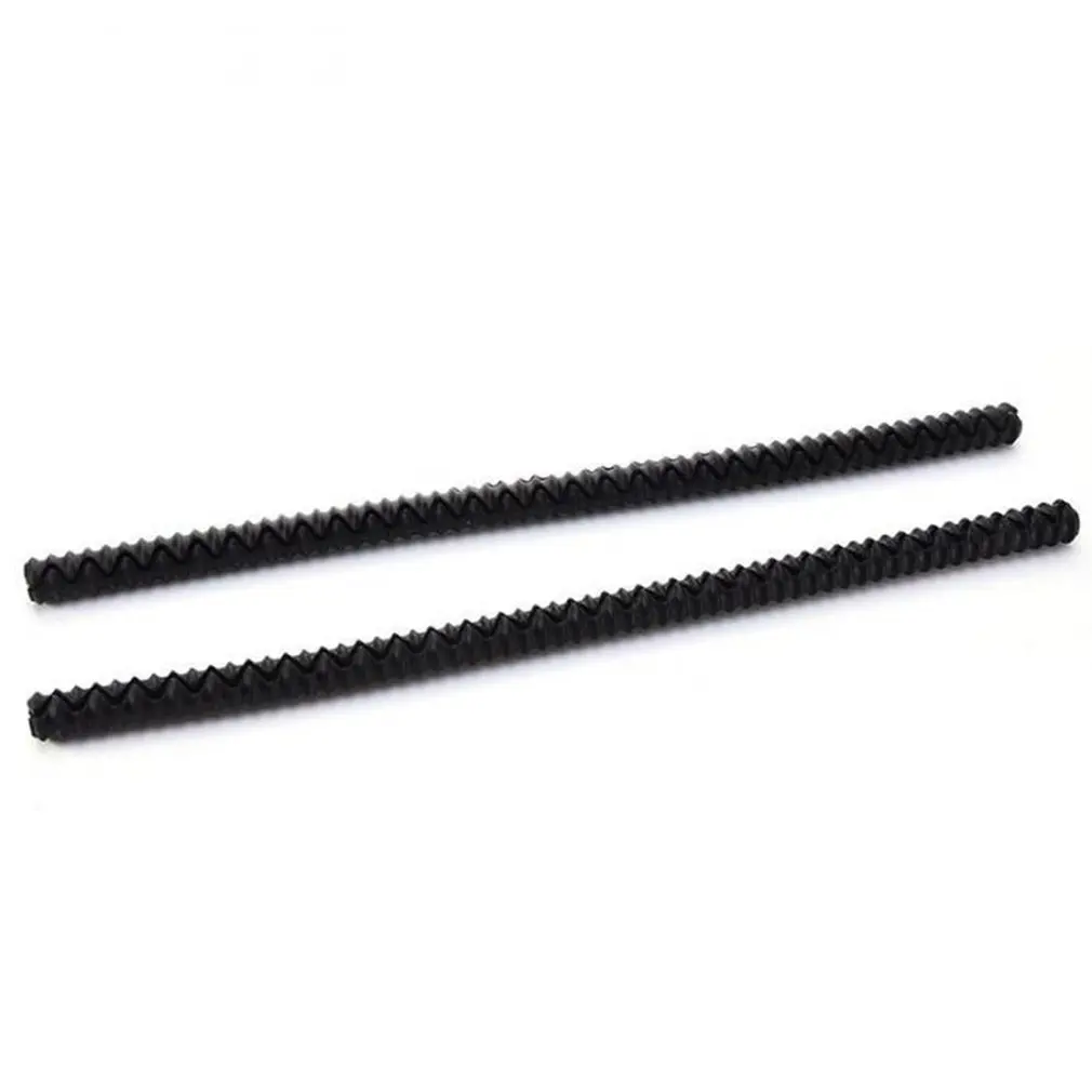 

2 Pcs Oven Shield Silicone Threaded Heat Resistant Oven Shelf Edge Protector Cover Oven Anti-Hot Anti- Bar Against Burns Scars