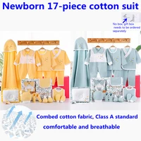 four seasons new bodysuit for newborns clothes from17 pic set sleepwear baby clothing boy girl new born items 0 6 month xb133