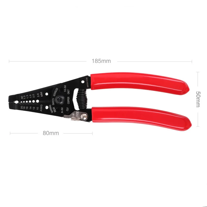 

NEW 7inch Pliers Hand Tool Wire Stripper Wire Cable Cutter Plumbing Electrical Cable Stripper Wire Cutting Scissor Cable Cutter