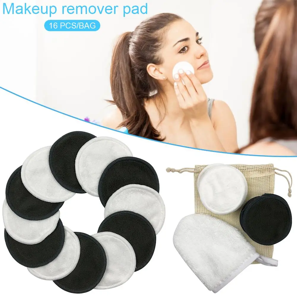 16 шт./компл. хлопковая подкладка для снятия макияжа | Красота и здоровье