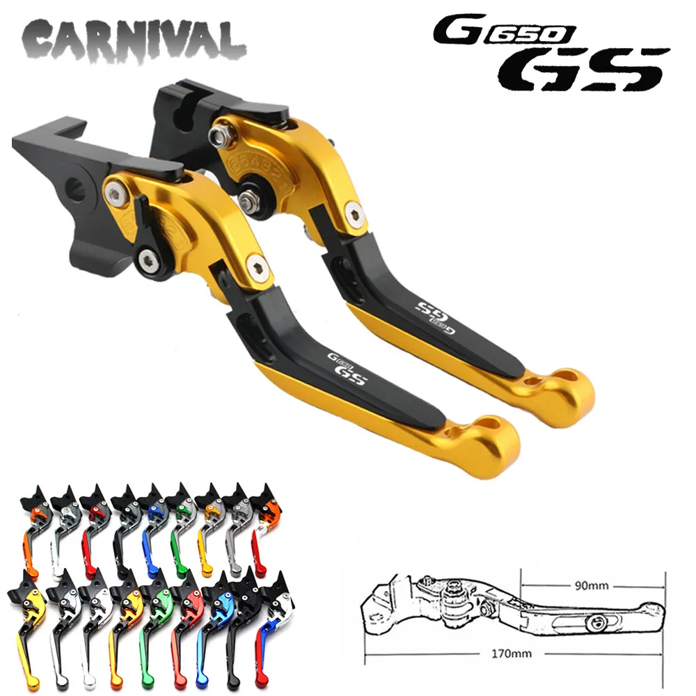 

For BMW G650GS G650 GS 2008 2009 2010 2011 2012 2013 2014 2014 2015 2016 CNC Adjustable Motorcycle Brake Clutch Lever