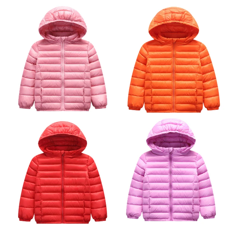 Куртка для мальчиков и девочек Модная хлопковая одежда детское пальто зимняя