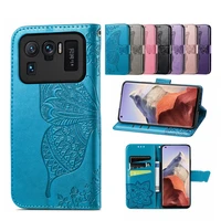 solid color cute phone case for xiaomi mi 11 10 10t 10s 9 se 9t 8 note10 max3 play pro ultra lite with card slot leather cases
