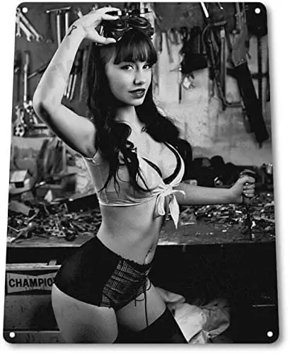 

Стена signSRongmao, металлический магазин Pinup Girl, сексуальный горячий стержень для автомобиля, гаража, автомагазина, Настенный декор, металлическ...